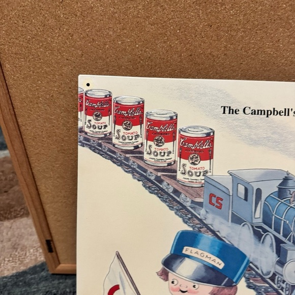 1993 Campbell’s Soup Sign #8 Train AAA Collectible - Picture 7 of 12